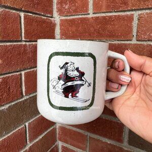 TARGET HEARTH & HAND WITH MAGNOLIA SKIING SANTA MUG 1CT